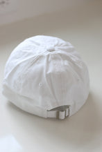 Load image into Gallery viewer, Back of baseball cap, showing adjustable feature.
